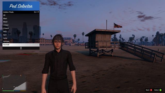 GTA V Noctis Lucis Caelum Final Fantasy XV Mod 4K смотреть онлайн