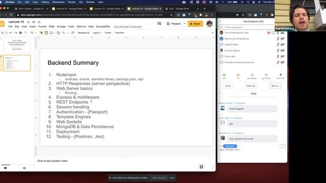 CSCI4208 - Lecture 14: Backend Overview смотреть онлайн