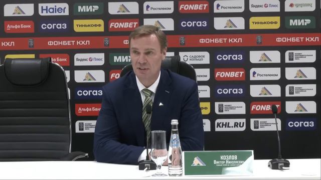 Пресс-конференция после матча «Салават Юлаев» - «Витязь» смотреть онлайн