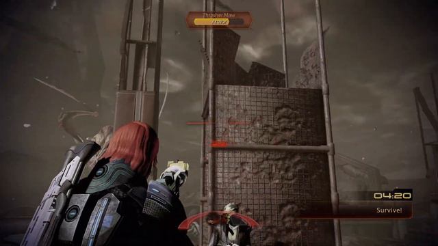 MASS EFFECT 2 LEGENDARY EDITION [Thresher Maw Boss Fight] 4K 60FPS PS5 HDR смотреть онлайн