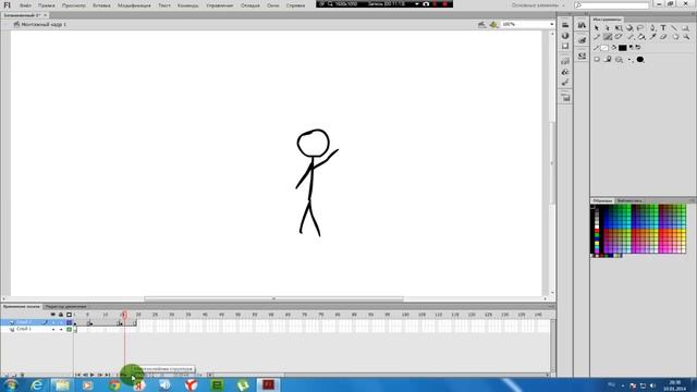 Adobe Flash professional cs6 - обучение за 1 урок. смотреть онлайн
