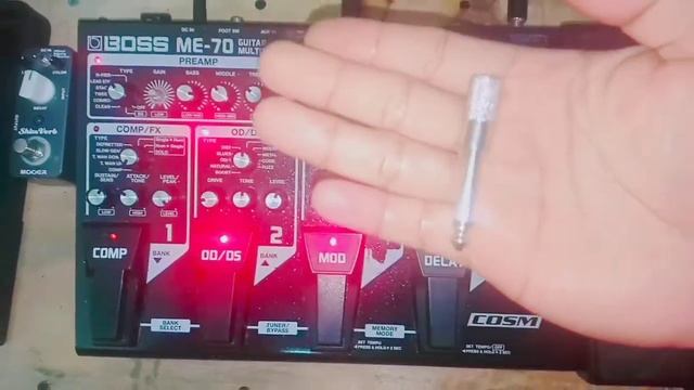 BOSS ME-70 & 80 Cabinet Simulator Activate