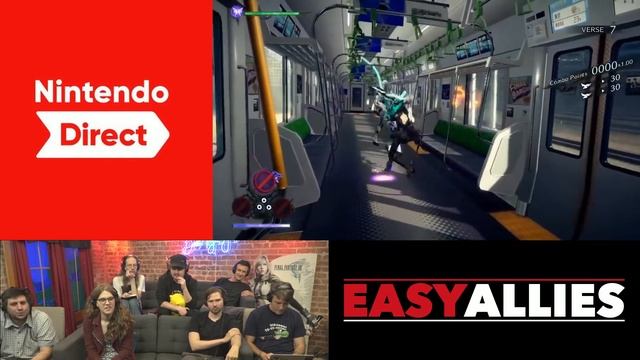 Bayonetta 3 Gameplay Reveal - Easy Allies Reactions смотреть онлайн