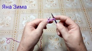 Стильный,модный и очень простой #ажурный пуловер спицами.