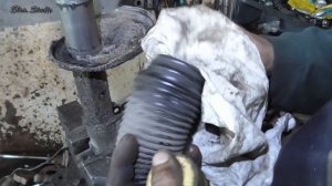 Замена передней стойки Chevrolet Epica