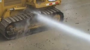 Мойка карьерной и тяжелой строительной техники оборотной водой