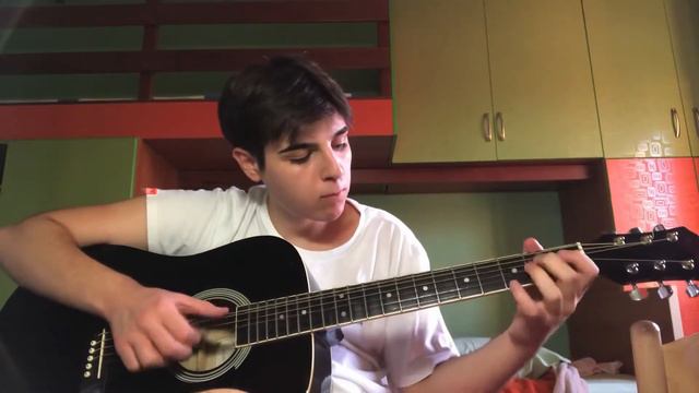 Break my heart- Dua Lipa ( fingerstyle guitar cover) Geni Fetahu смотреть онлайн