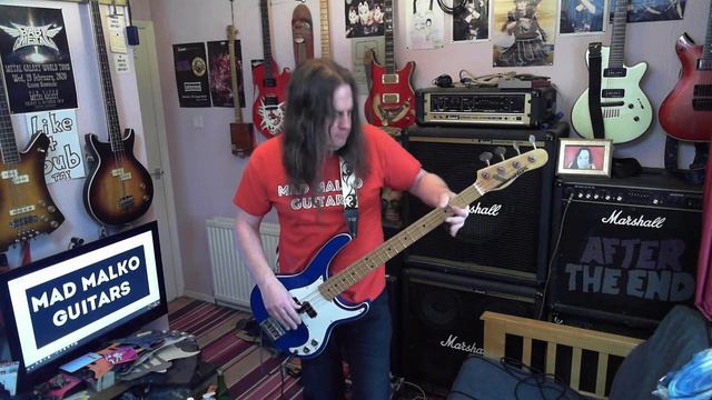Washburn Force 8 bass demo смотреть онлайн