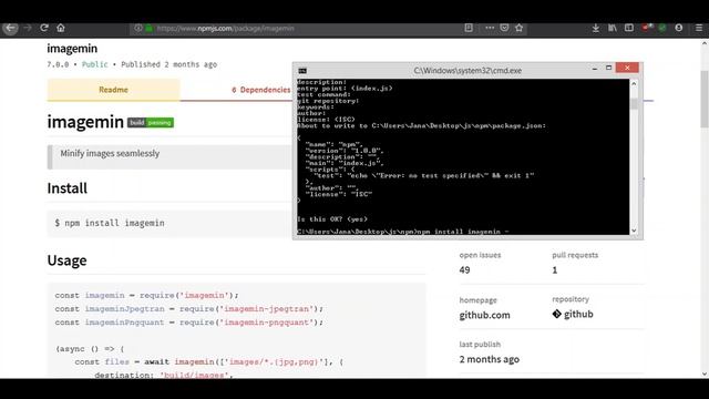Гайд по NPM для новичков (установка Node.js) смотреть онлайн
