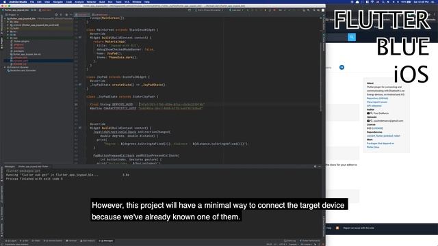 ESP32 | FLUTTER | BLE | Data ~~# Server (feat. JoyPad) смотреть онлайн