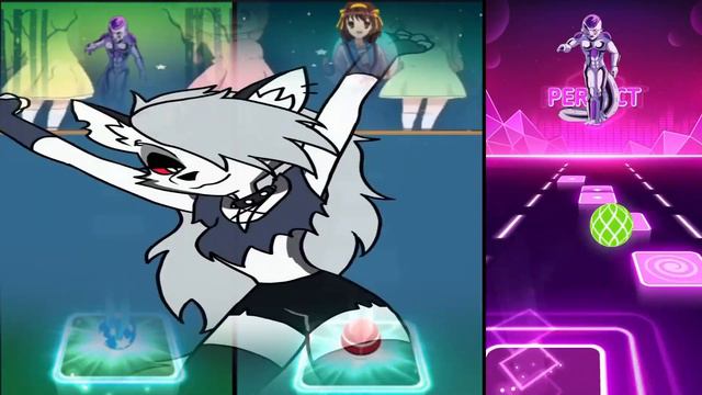 Toca Toca Toca Dance Helluva Boss Vs Amongus (sus) Vs Anime (Amv) - Tiles Hop Edm Ruhs смотреть онлайн