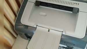 Тестовая печать на принтере HP