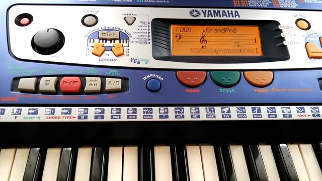 Yamaha PSR 260. Просто видео инструмента. смотреть онлайн
