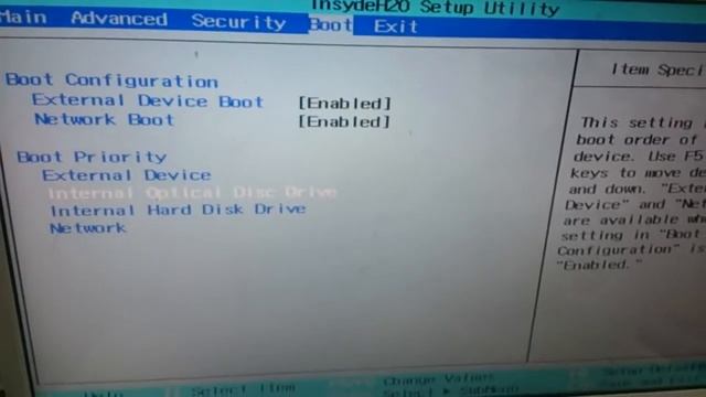 configuracion BIOS sony vaio HD смотреть онлайн