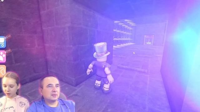 ПОБЕГ из ДРЕВНЕЙ ТЮРЬМЫ в Roblox! ПАПА и ДОЧКА стали пещерными людьми и СБЕГАЮТ ИЗ ЗАМКА! Escape смотреть онлайн