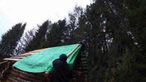 ИЗБА В ЛЕСУ | ПОЛ из ГОРБЫЛЯ | Хаш от Стёпы