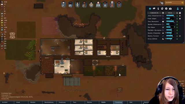 Jukarii Live Stream- Let's Play Rimworld mit mods Version 0.18 Teil 21.2 [German] смотреть онлайн