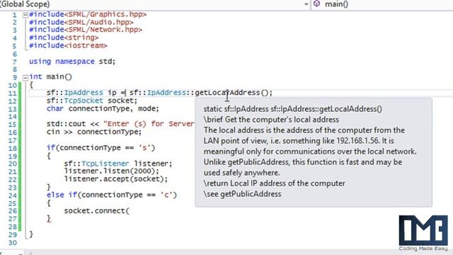 C++ Sfml 2.0 Made Easy Tutorial 22 - Sockets(TCP) смотреть онлайн