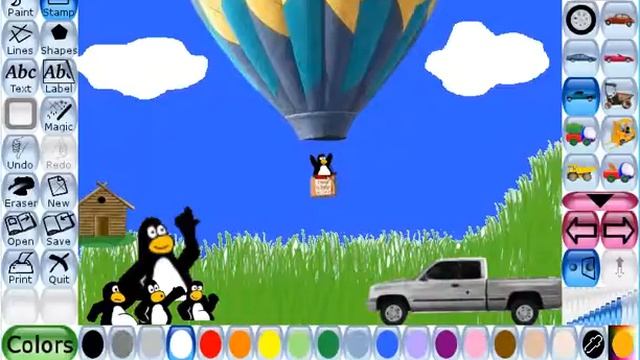 Grade 3 Tux Paint Project ( CBSE Computer Syllabus)