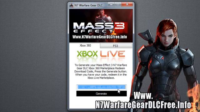 How to Get Mass Effect 3 N7 Warfare Gear DLC Free смотреть онлайн