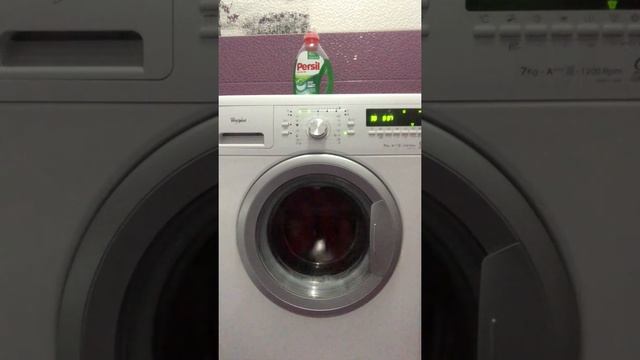 Whirlpool AWS 71200:express 15min 30° 1200rpm