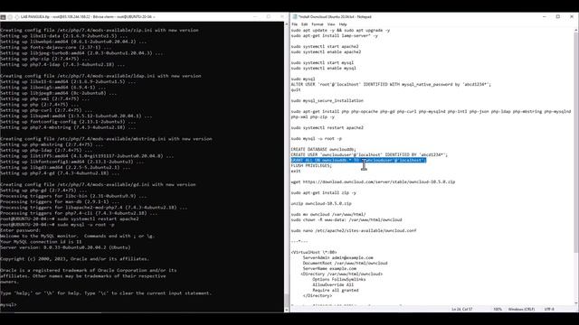 Como instalar owncloud en Ubuntu 20.04 server смотреть онлайн
