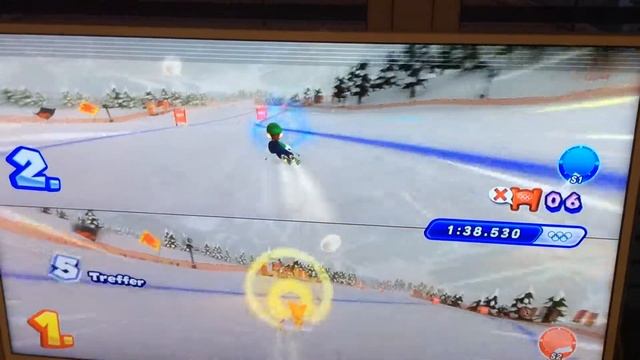 Mario & Sonic Winterspiele / SKI Alpin смотреть онлайн