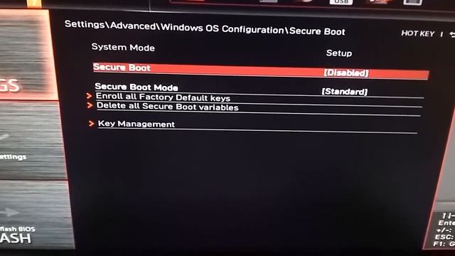MSI Motherboard settings: UEFI/CSM, Secure boot, SVM mode смотреть онлайн