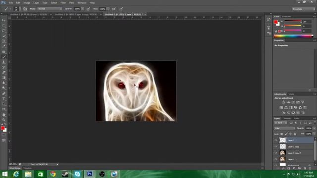 Photoshop CS6 Speed Art Featuring Fractalius Filter смотреть онлайн