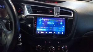 KIA CEED 2012-1017 Установка Магнитолы UNISON A400