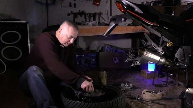 Подшипники заднего колеса Forte FT 250-CKA после 4000 пробега. смотреть онлайн