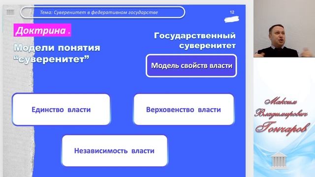 19 февраля 2020 года. Проблемы федерализма. Лекция 5. смотреть онлайн