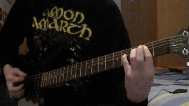 Rammstein - Rein Raus, guitar cover смотреть онлайн