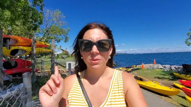 Sightseeing in Kingston, Ontario, Canada | Kingston Road Trip Vlog Day 1 смотреть онлайн
