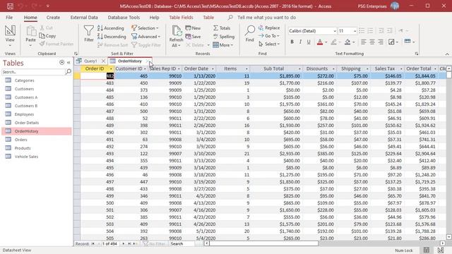 How to Delete Data using Delete Query in MS Access - Office 365 смотреть онлайн