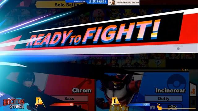 Brighton Stock @ The Tempest Inn XI Losers Round 3 | Sass vs Dotty смотреть онлайн