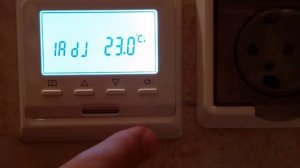 Как пользоваться терморегулятором Е51 /Operation thermostat E51