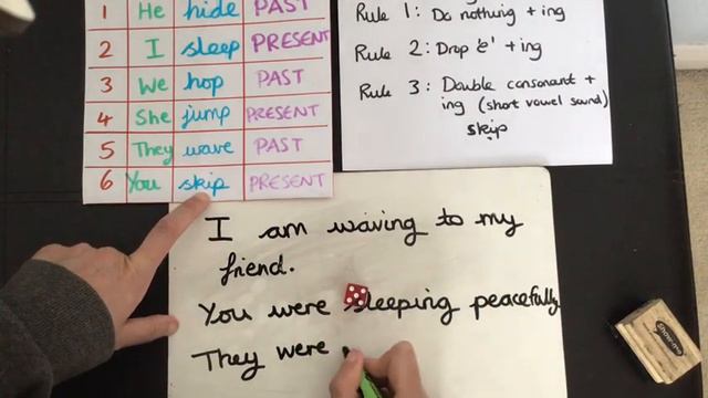 English Past Progressive Tense 06.05.20 смотреть онлайн