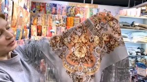 Аврора. Павловопосадские платки в Минске. Светлана