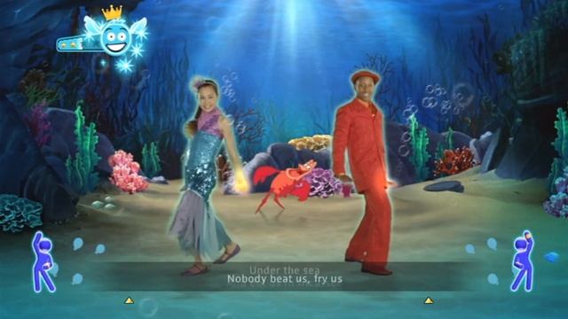 Under The Sea | Just Dance: Disney Party (Wii) смотреть онлайн