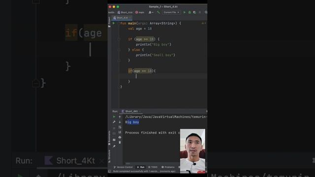 Kotlin-Short #4 Условие смотреть онлайн
