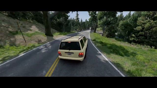 Speeding crashes / BeamNG car crash смотреть онлайн