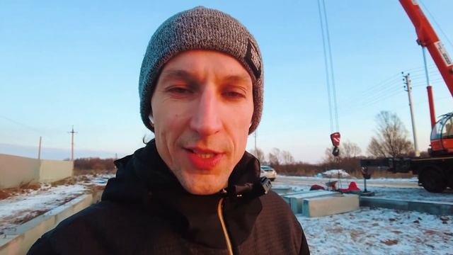 СТРОИМ АНГАР. ПОЛУКРУГЛЫЙ НА ФУНДАМЕНТЕ. ЧАСТЬ 2. смотреть онлайн