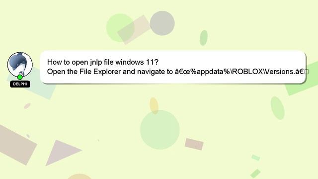 How to open jnlp file windows 11? смотреть онлайн