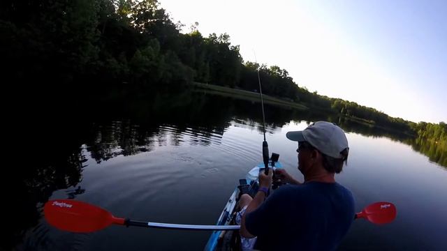 Joe Nall Kayak Fishing Feelfree Lure (Lots of fish, quantity vs quality) смотреть онлайн