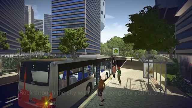 Bus Simulator 16: Trailer DLC 1 - MAN Lion's City A 47 M (EN) смотреть онлайн