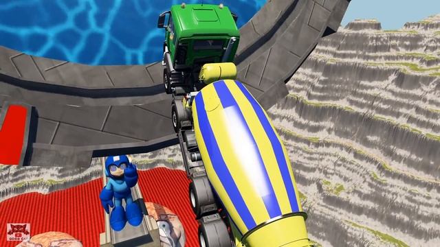 Crazy Cars Jumping Through Mystery Portal – BeamNG Drive Cars Crashes Compilation | Good Cat смотреть онлайн