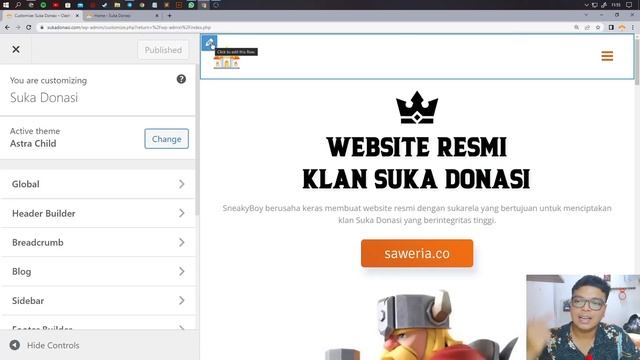 TUTORIAL MEMBUAT STICKY MENU DI ASTRA PRO PAKAI WORDPRESS смотреть онлайн