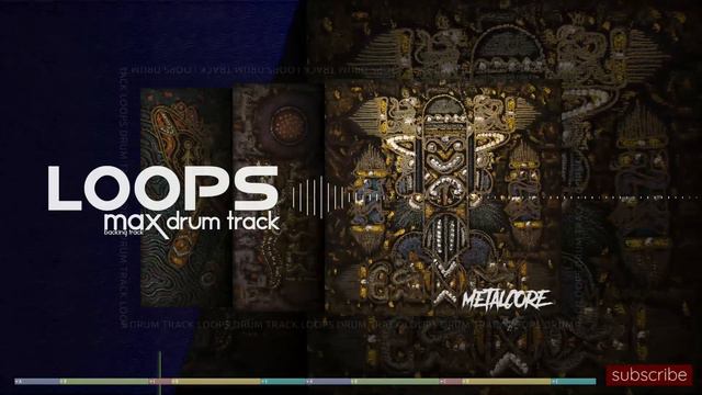 Metalcore Drum Track / As I Lay Dying Style / 180 bpm смотреть онлайн