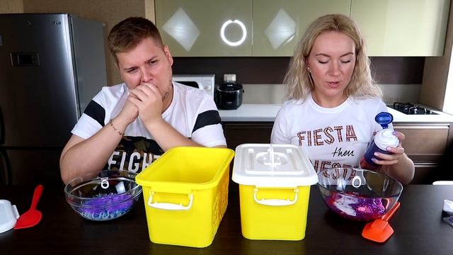 ТАЙНЫЕ КОРОБКИ СЛАЙМ ЧЕЛЛЕНДЖ ? Лизун из Случайных Ингредиентов MYSTERY BOX SLIME CHALLENGE смотреть онлайн